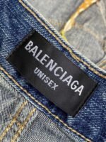 Balenciaga Fancy Drawstring Jeans Blue - 图片 9