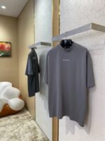 Balenciaga Letters Reflective Short Sleeve T-Shirt - 图片 3