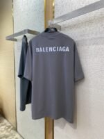 Balenciaga Letters Reflective Short Sleeve T-Shirt - 图片 7