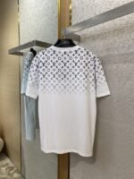 LV Classic Gradient Cotton Round Neck Short Sleeve White - 图片 7