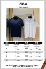 LV Classic Gradient Cotton Round Neck Short Sleeve White - 图片 10