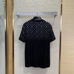 LV Classic Gradient Cotton Round Neck Short Sleeve 1 - 图片 2