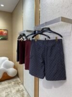 Gucci GG Full Print Jacquard Shorts Grey - 图片 4