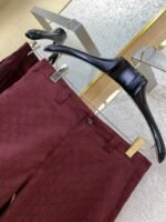 Gucci GG Full Print Jacquard Shorts Burgundy - 图片 6
