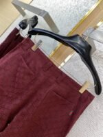 Gucci GG Full Print Jacquard Shorts Burgundy - 图片 8