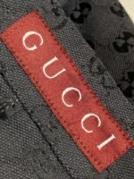 Gucci GG Full Print Jacquard Shorts Burgundy - 图片 9
