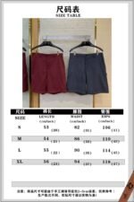 Gucci GG Full Print Jacquard Shorts Burgundy - 图片 10