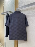 Gucci GG Jacquard Short Sleeve Shirt Black - 图片 7