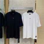 Fendi Hardware Hot Stamping Short Sleeve T-Shirt White