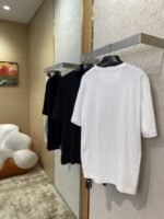 Fendi Hardware Hot Stamping Short Sleeve T-Shirt White - 图片 4