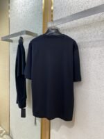 Fendi Hardware Hot Stamped Short Sleeve T-Shirt Black - 图片 7