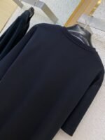 Fendi Hardware Hot Stamped Short Sleeve T-Shirt Black - 图片 8