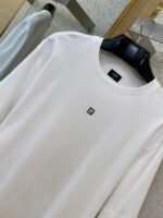 Fendi Hardware Hot Stamping Short Sleeve T-Shirt White - 图片 6