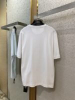 Fendi Hardware Hot Stamping Short Sleeve T-Shirt White - 图片 7