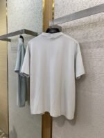 Balenciaga Logo Cracked Letter Print Short Sleeve T-Shirt White - 图片 7