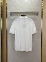 LV jacquard knit polo short-sleeved T-shirt - 图片 2