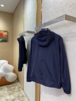 Fendi Badge Embroidered Hooded Jacket Coat - 图片 4