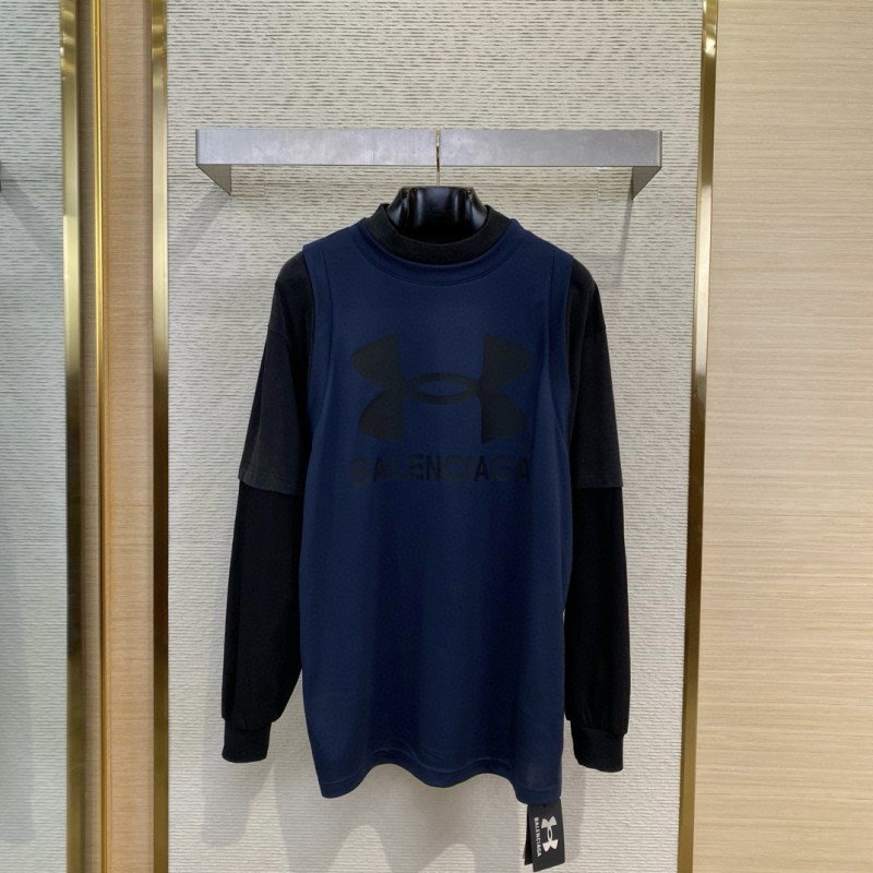 wsxc1748052473083_0.jpg Balenciaga False Three Piece Athletic Long Sleeve T-Shirt - 图片 1