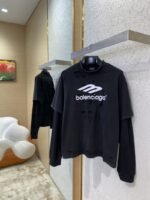 Balenciaga 3M Printed True Two Piece Long Sleeve T-Shirt - 图片 3
