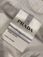 Prada Nylon Triangle Label Shorts Black - 图片 9