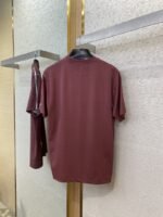 Gucci White Trim Spray Colour Round Neck Short Sleeve T-Shirt Red - 图片 7