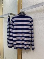 Miu Miu Striped Loose Long Sleeve T-Shirt - 图片 7