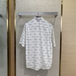 Balenciaga Letter Print Short Sleeve Shirt - 图片 2