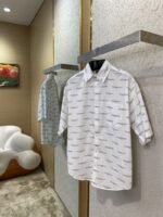 Balenciaga Letter Print Short Sleeve Shirt - 图片 3