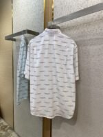 Balenciaga Letter Print Short Sleeve Shirt - 图片 7