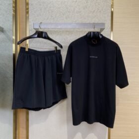 Balenciaga Rhinestone Short Sleeve