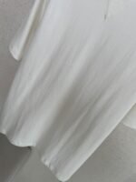 Bottega Veneta Braided Pocket Round Neck Short Sleeve White - 图片 6