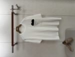 Bottega Veneta Round Neck Pocket Heart Short Sleeve White