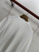 Bottega Veneta Round Neck Pocket Heart Short Sleeve White - 图片 5