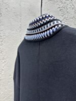 lv plaid collar appliques knit jacket - 图片 9