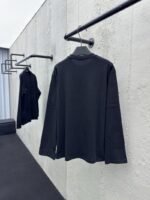 Prada triangle label pocket long sleeve black - 图片 2