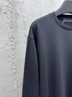 Prada triangle label pocket long sleeve black - 图片 4