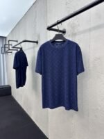 lv jacquard towel fabric short sleeve