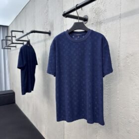 lv jacquard towel fabric short sleeve