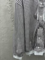 Balenciaga Patchwork Check Hooded Jacket - 图片 5
