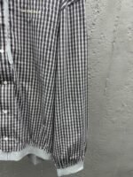 Balenciaga Patchwork Check Hooded Jacket - 图片 6