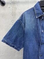 Prada Triangle Label Denim Shirt 2 - 图片 4