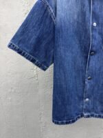 Prada Triangle Label Denim Shirt 2 - 图片 6