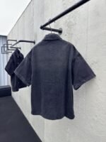 Prada Triangle Label Denim Shirt 1 - 图片 2