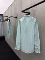 lv striped printed letter shirt 1 - 图片 2