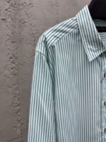lv striped printed letter shirt 1 - 图片 4