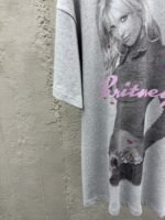 Balenciaga Britney Collection Printed Rhinestone Short Sleeve 1 - 图片 6