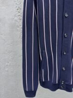 Prada Striped Embroidered Long Sleeve Sweater - 图片 6