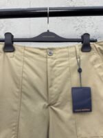 lv letter patch work shorts - 图片 3