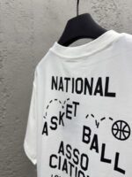 lv NBA co-branded basketball tactical slogan short sleeve white - 图片 9