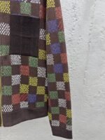 lv embossed checkerboard jacquard knit jacket - 图片 7